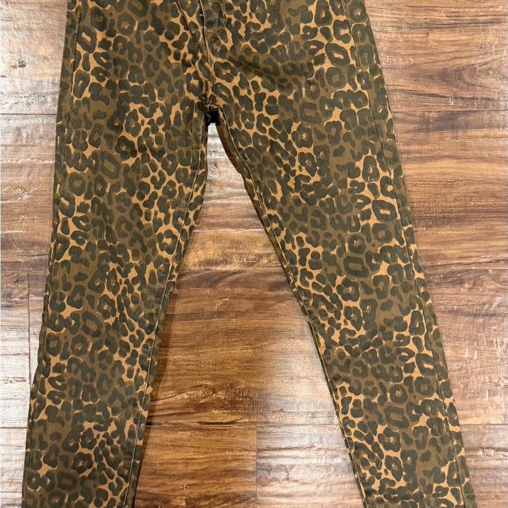 Leopard Print Women Jeggings